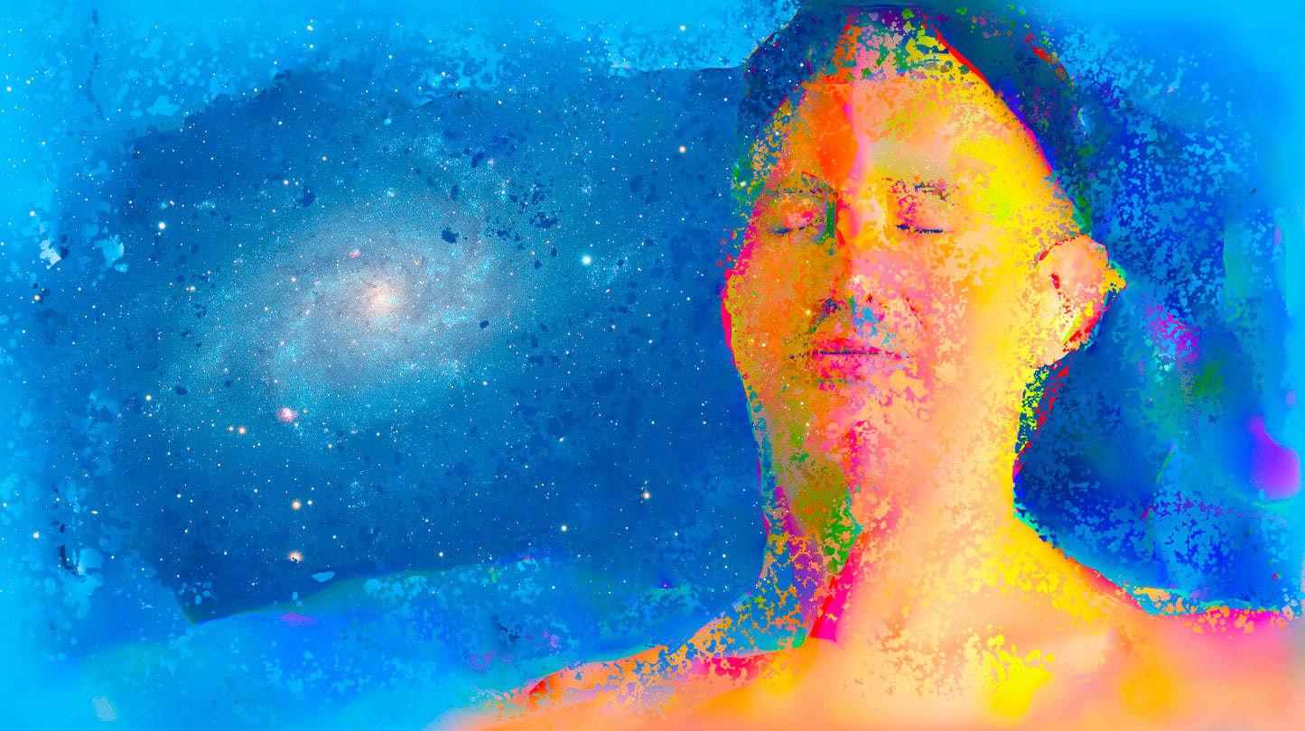 Therapy art print 'Accept' (digital painting, Tim Cumming)