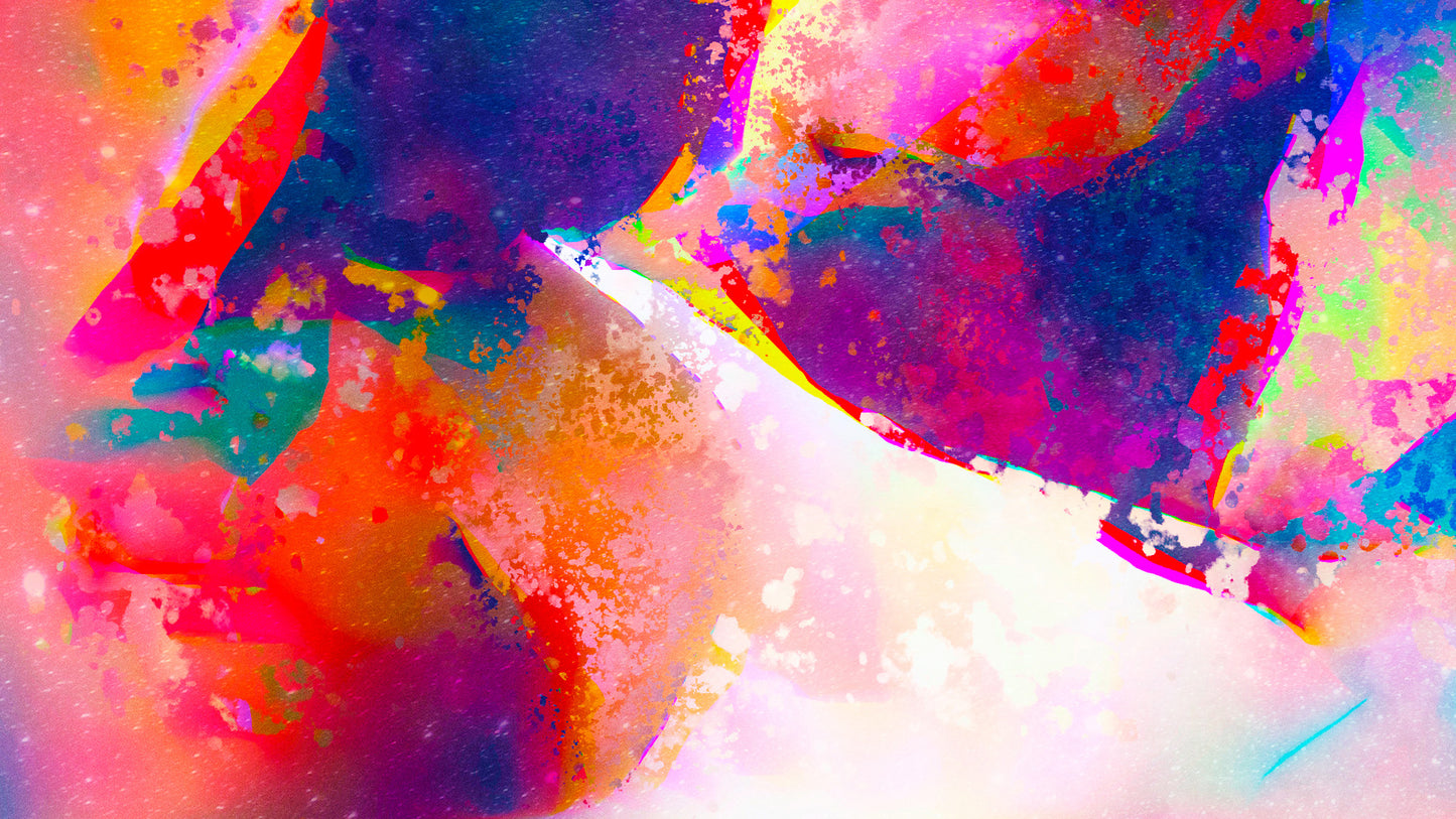Therapy art print detail 'Agree' (digital painting, Tim Cumming)