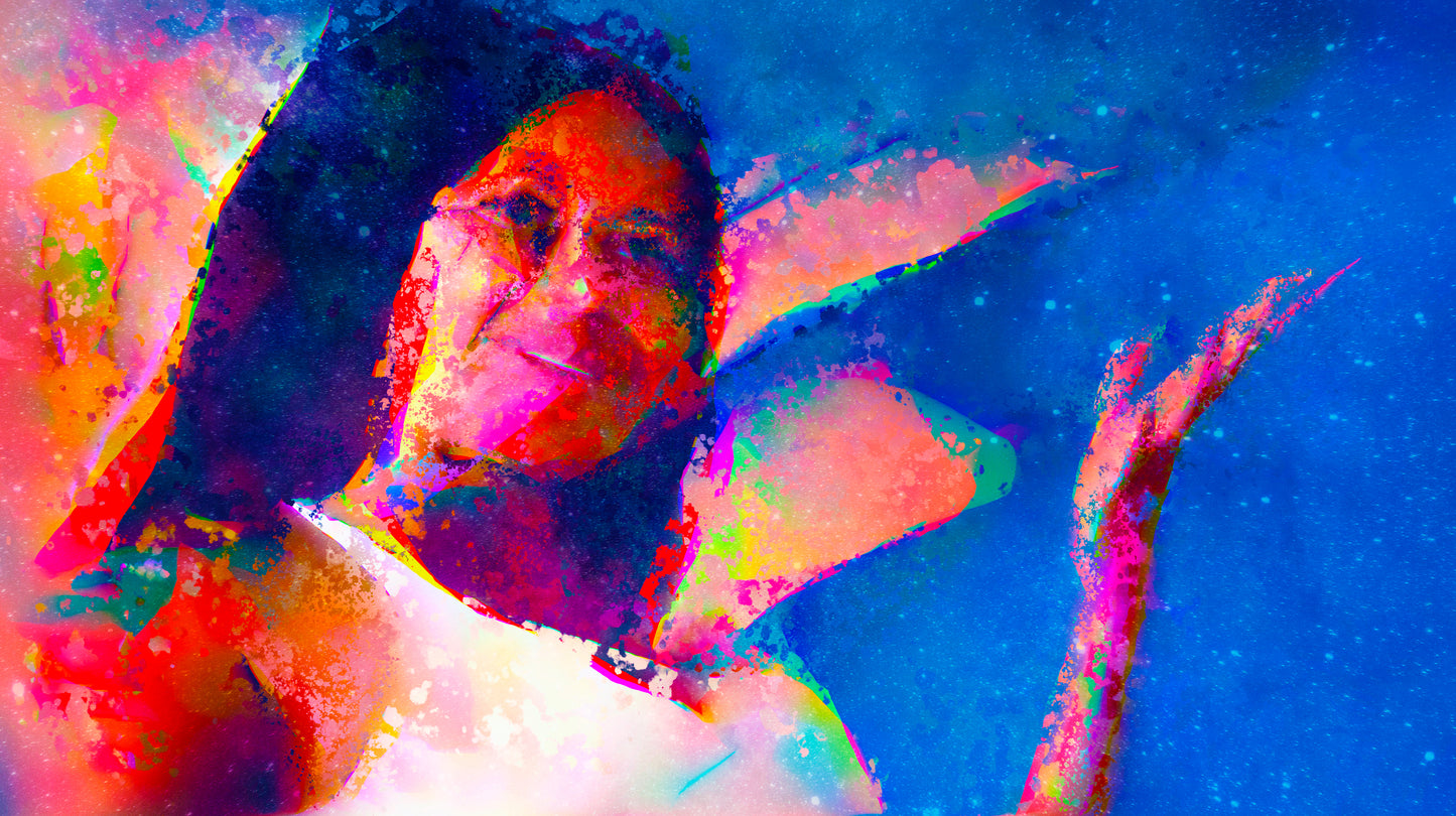 Therapy art print 'Agree' (digital painting, Tim Cumming)