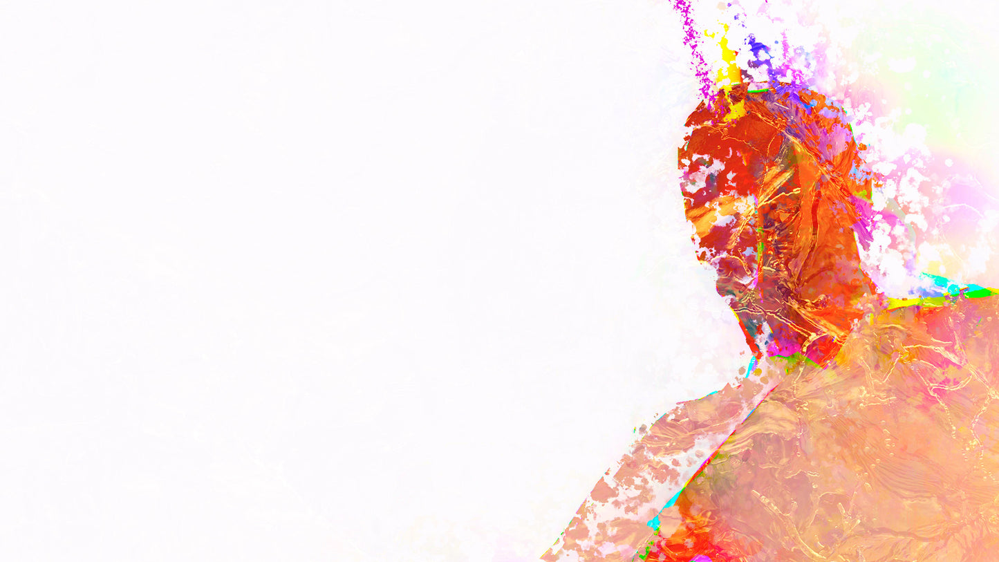 Therapy art print detail 'Balance' (digital painting, Tim Cumming)
