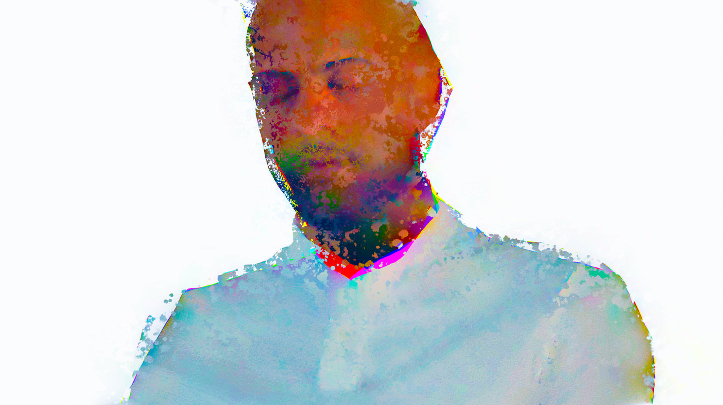 Therapy art print 'Compose' (digital painting, Tim Cumming)