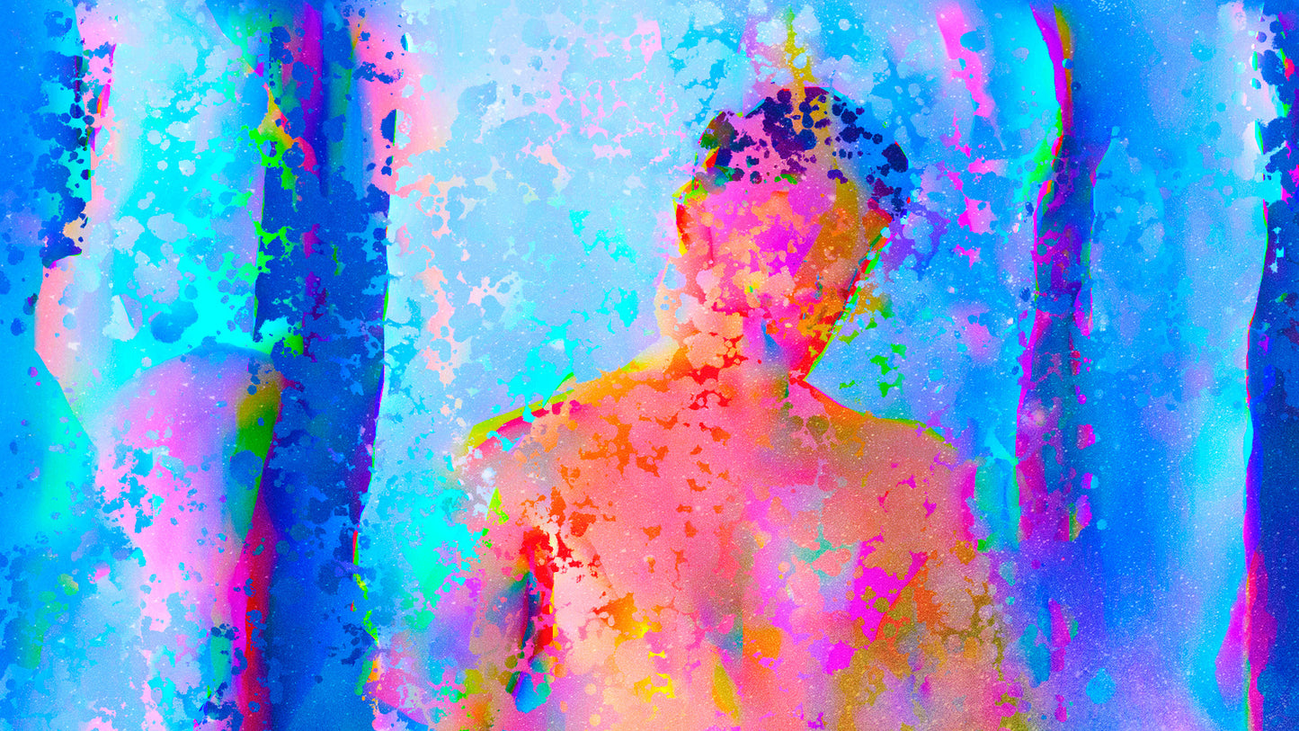 Therapy art print detail 'Consider' (digital painting, Tim Cumming)