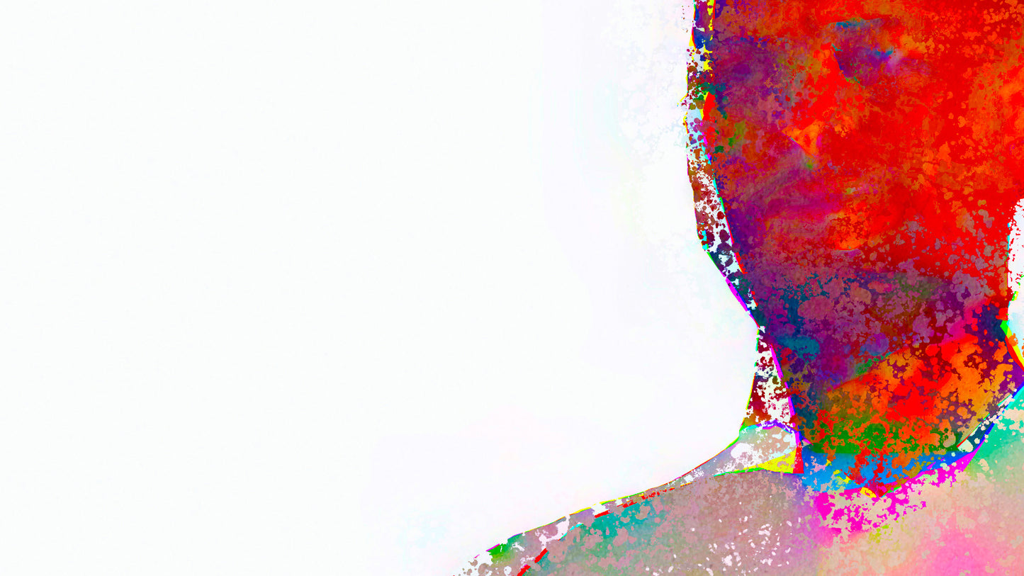 Therapy art print detail 'Endear' (digital painting, Tim Cumming)