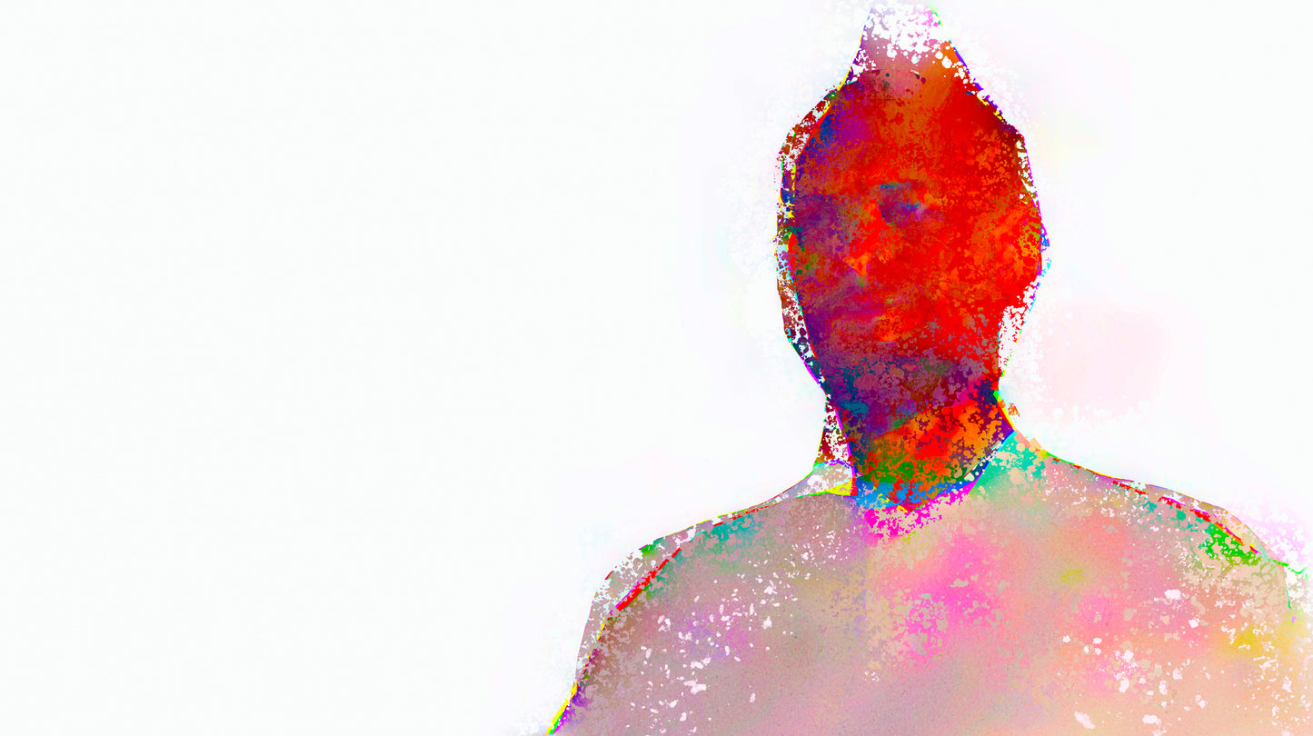Therapy art print 'Endear' (digital painting, Tim Cumming)