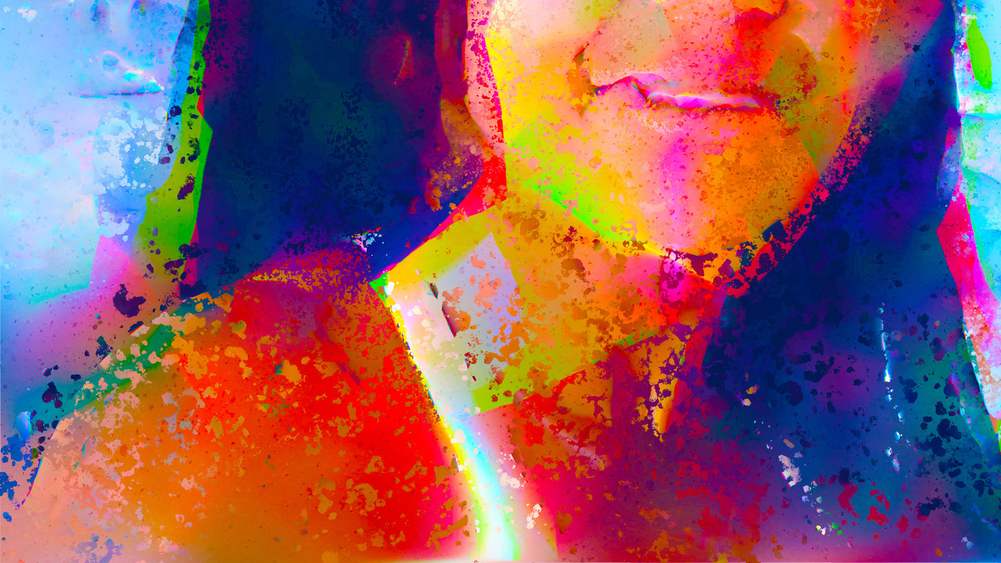 Therapy art print detail 'Engage' (digital painting, Tim Cumming)