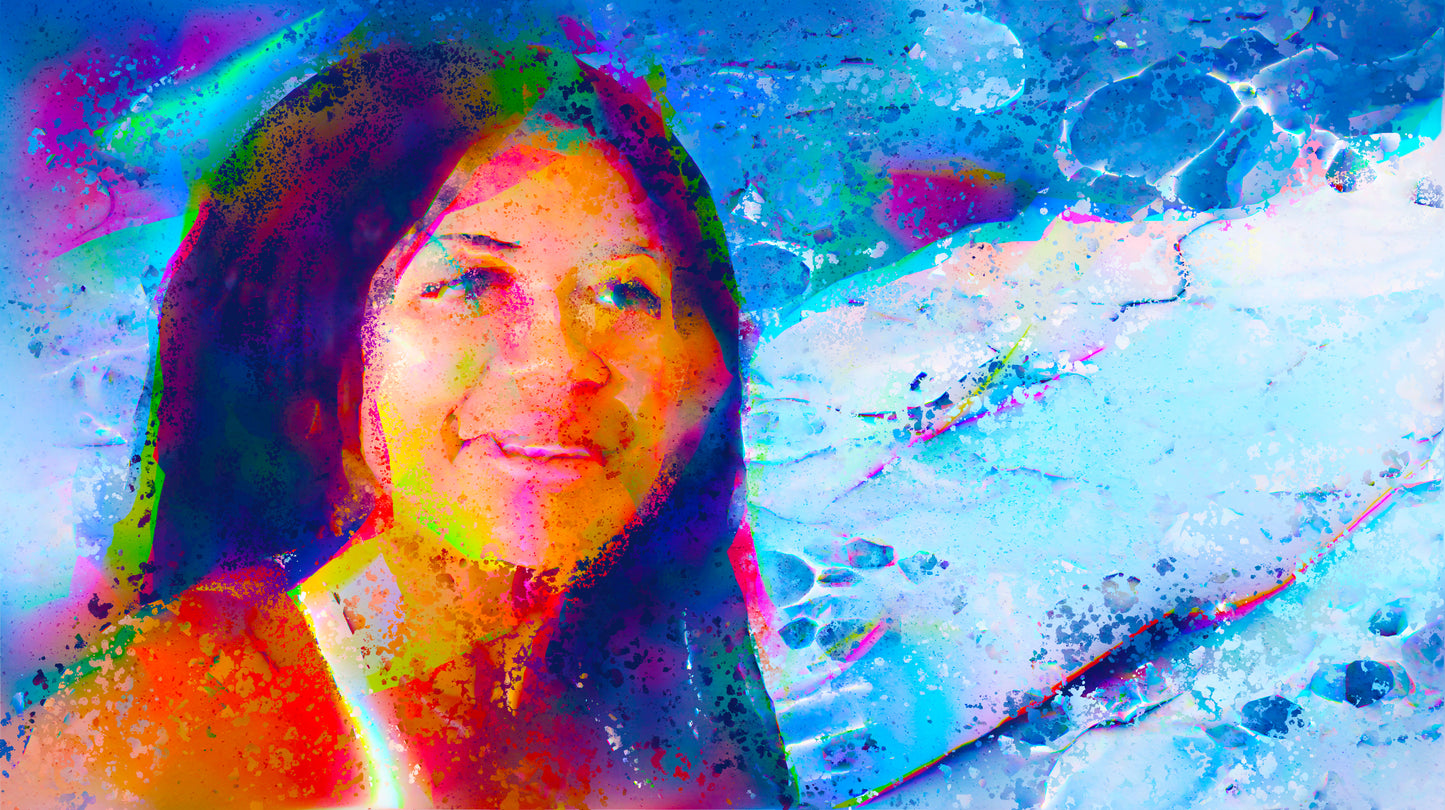 Therapy art print 'Engage' (digital painting, Tim Cumming)