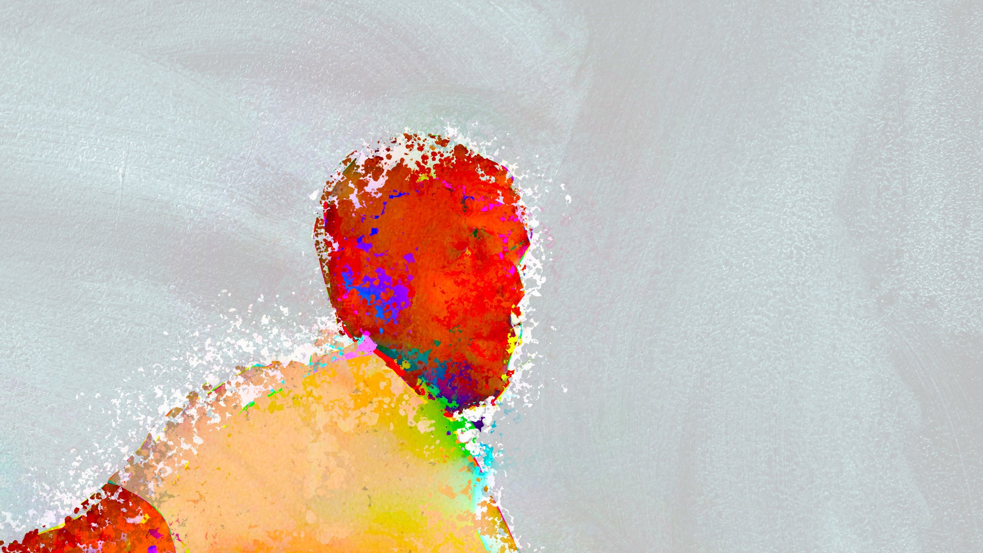 Therapy art print detail 'Escape' (digital painting, Tim Cumming)