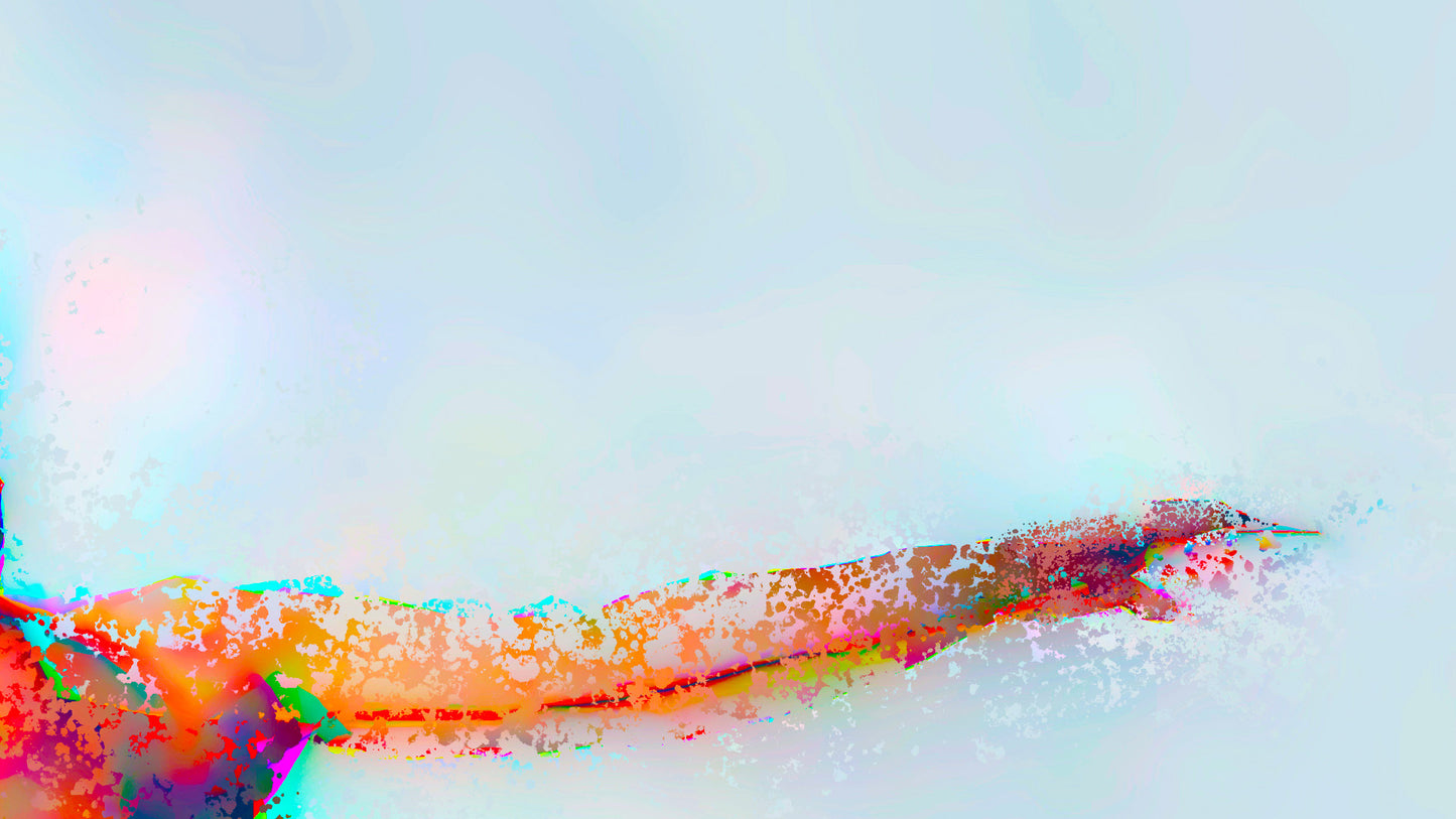 Therapy art print detail 'Fly' (digital painting, Tim Cumming)