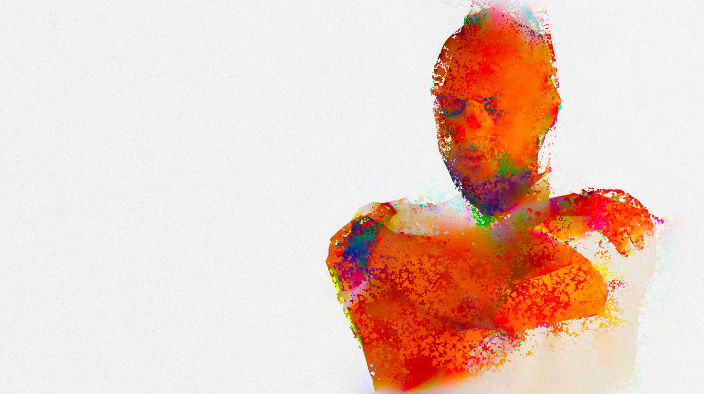 Therapy art print 'Hold' (digital painting, Tim Cumming)