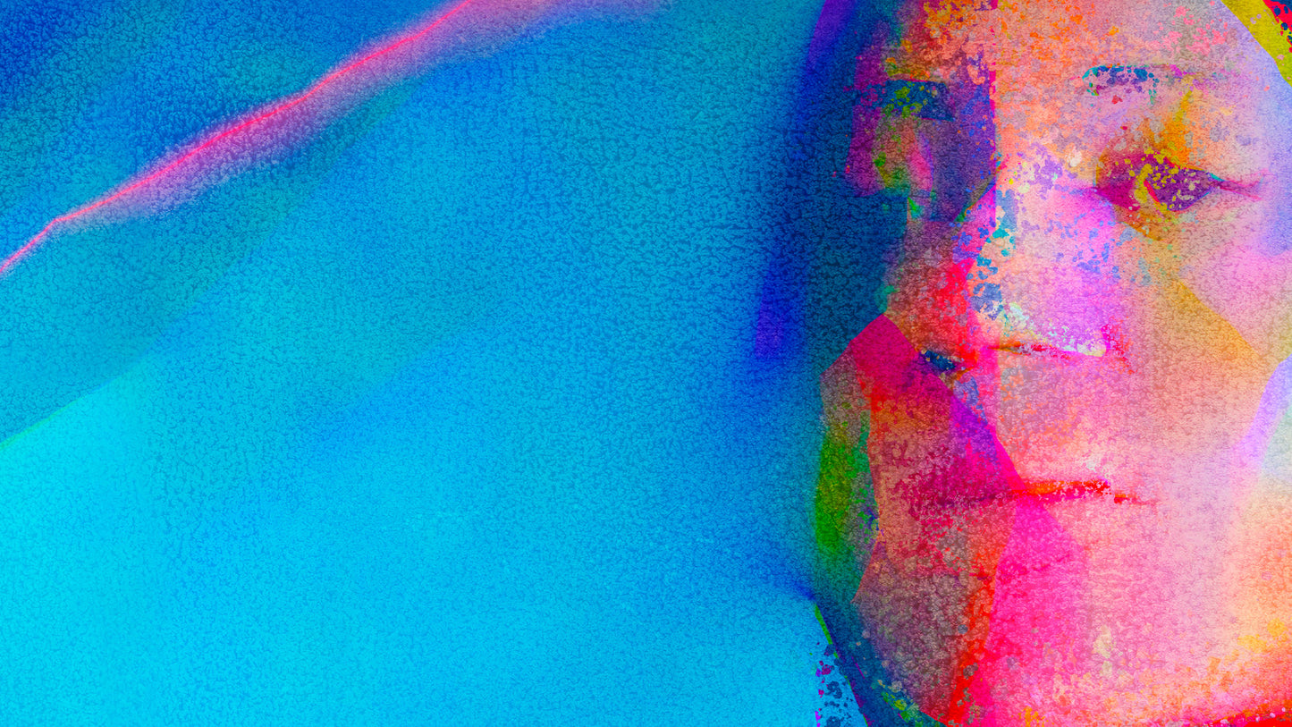 Therapy art print detail 'Pity' (digital painting, Tim Cumming)