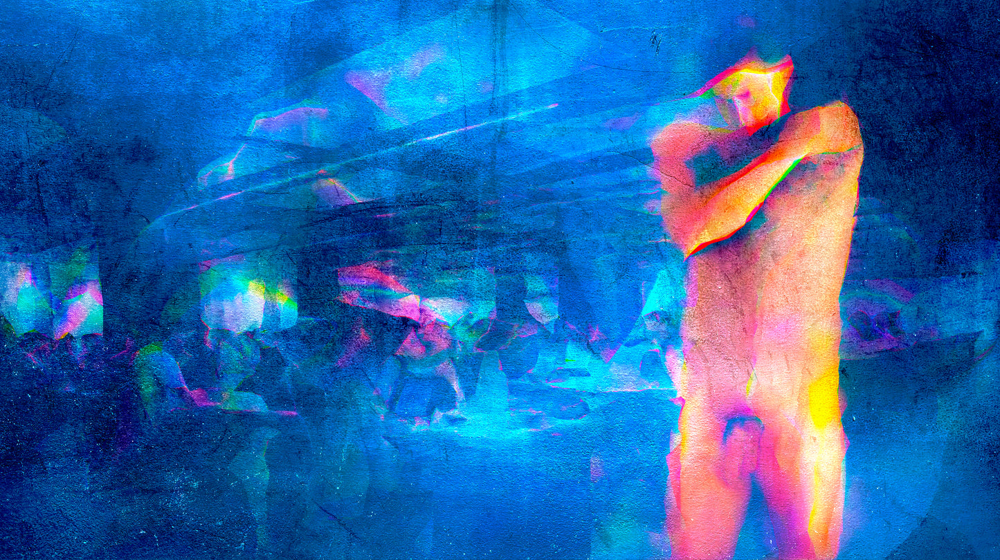Therapy art print 'Protect' (digital painting, Tim Cumming)