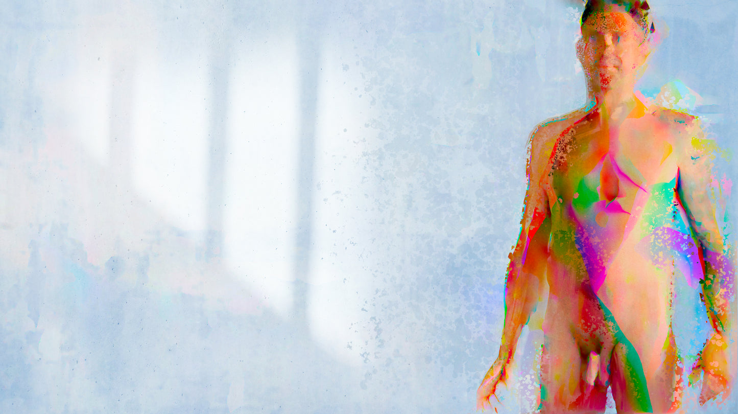 Therapy art print 'Ready' (digital painting, Tim Cumming)