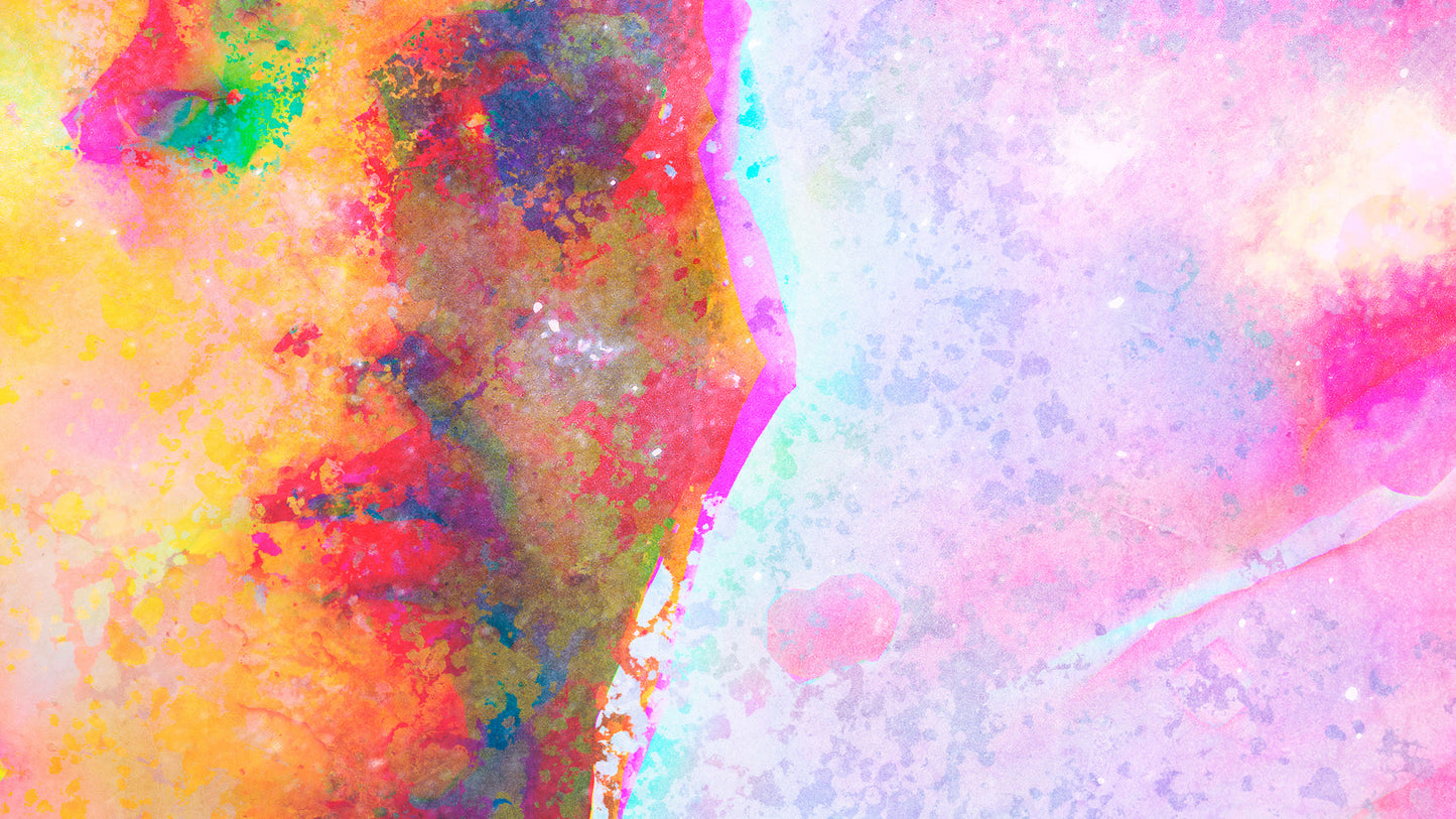 Therapy art print detail 'Realise' (digital painting, Tim Cumming)
