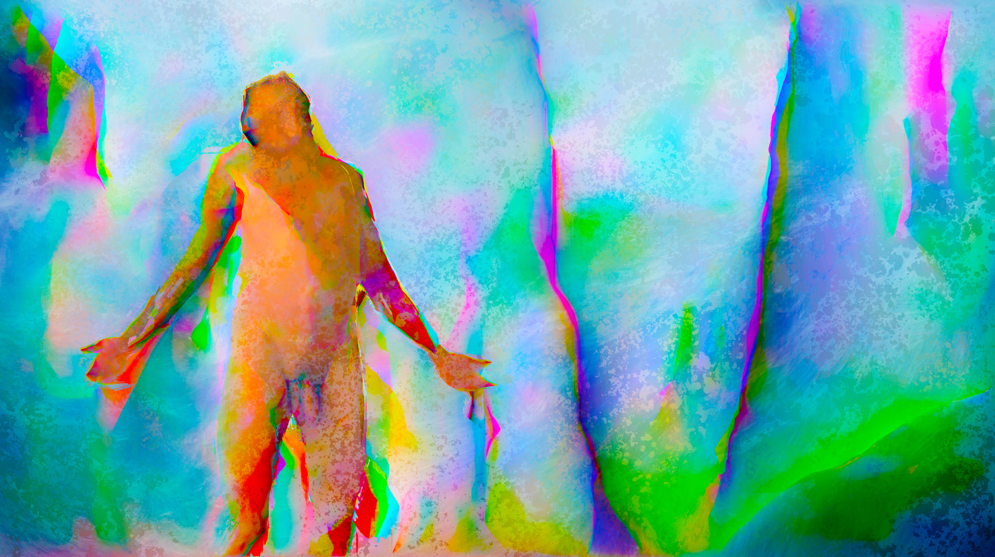 Therapy art print 'Receive' (digital painting, Tim Cumming)