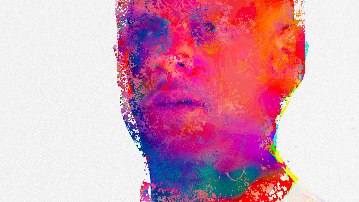 Therapy art print detail 'Surprise' (digital painting, Tim Cumming)