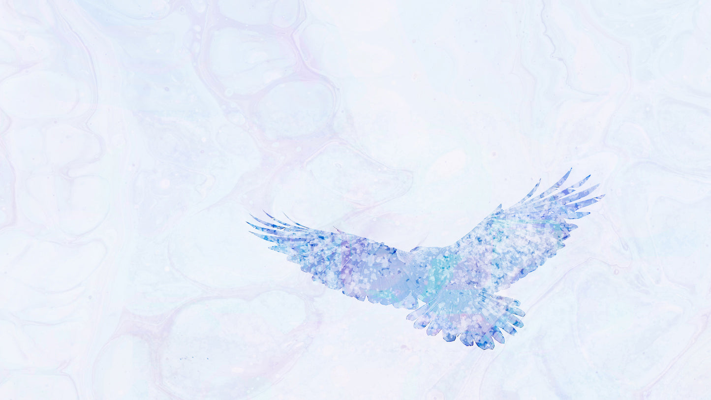 Therapy art print detail 'Warn' (digital painting, Tim Cumming)