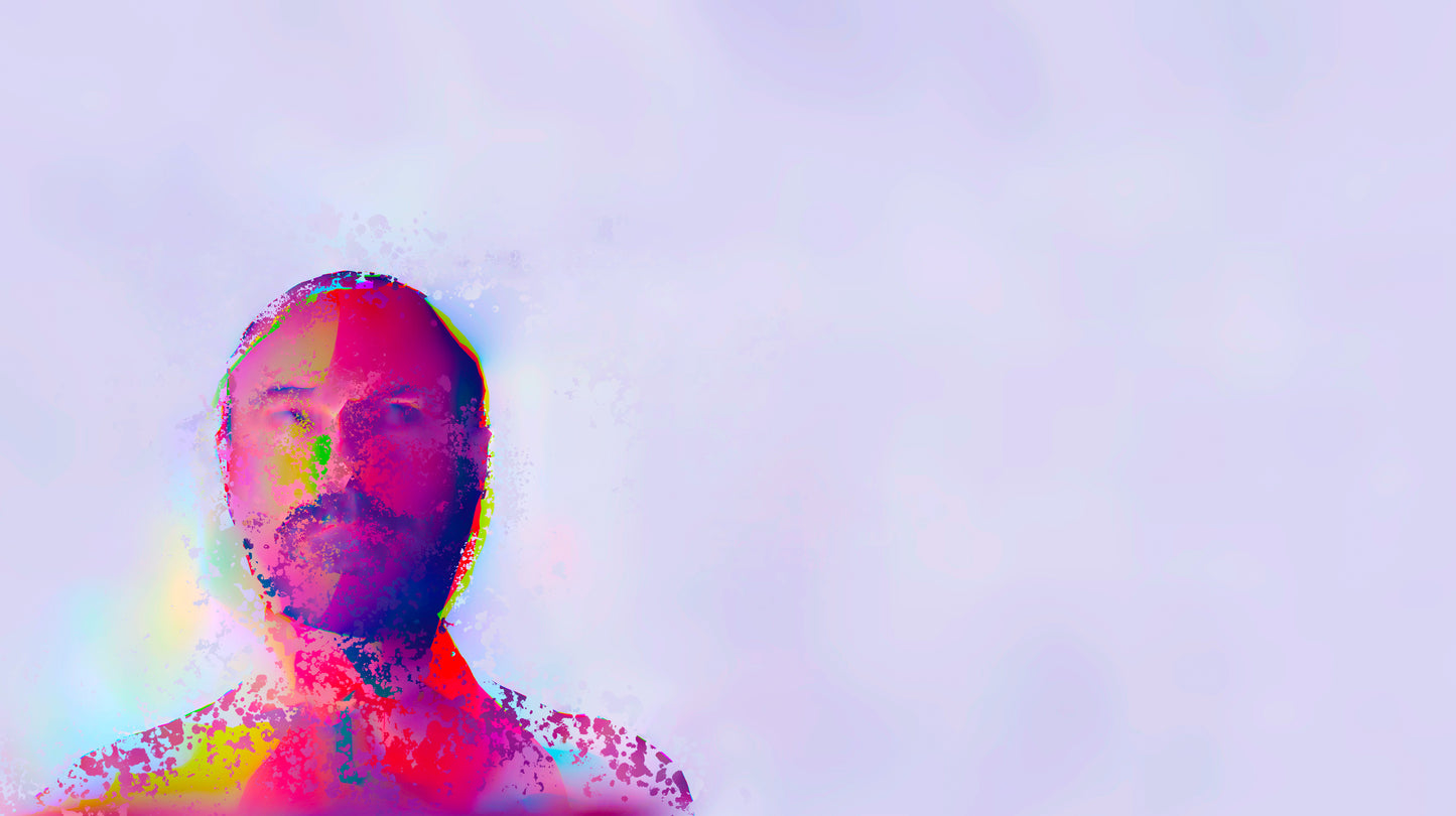 Therapy art print 'Warn' (digital painting, Tim Cumming)