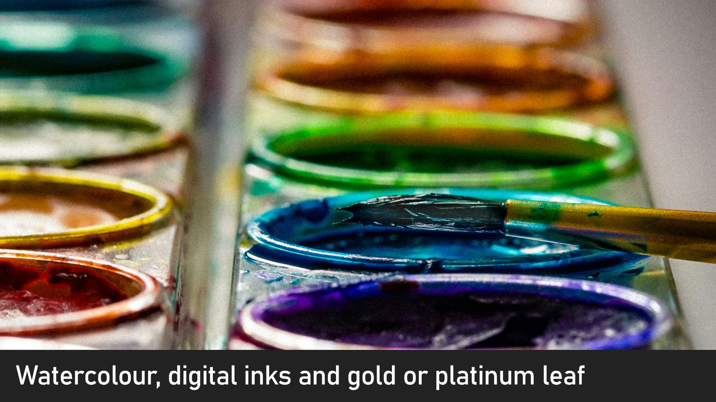 Watercolour Portrait Painting from Photographs